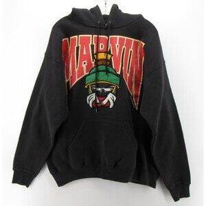 VINTAGE Marvin the Martian Sweatshirt Large Warner Bros Jostens 90s *